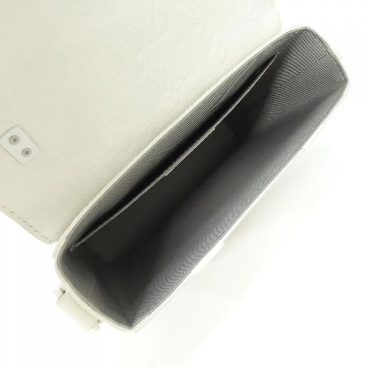 LOUIS VUITTON Soft Trunk M57407 Shoulder Monogram 白色 Monogram 中古品A - 縮圖 9