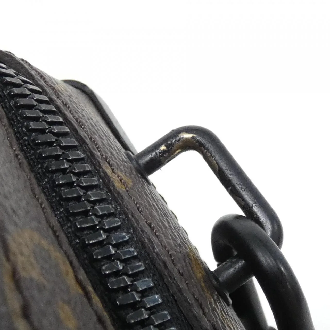 LOUIS VUITTON Soft Trunk M45935 Shoulder Monogram 黑色 Monogram 中古品A - 縮圖 5