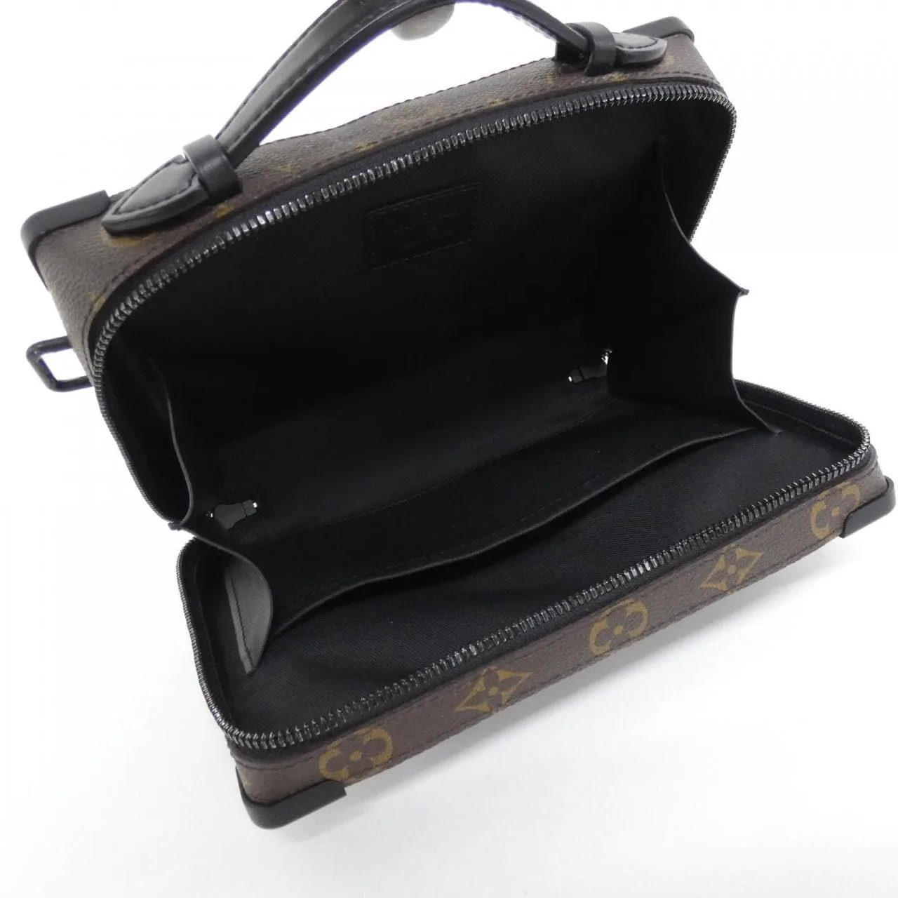 LOUIS VUITTON Soft Trunk M45935 Shoulder Monogram 黑色 Monogram 中古品A - 縮圖 9