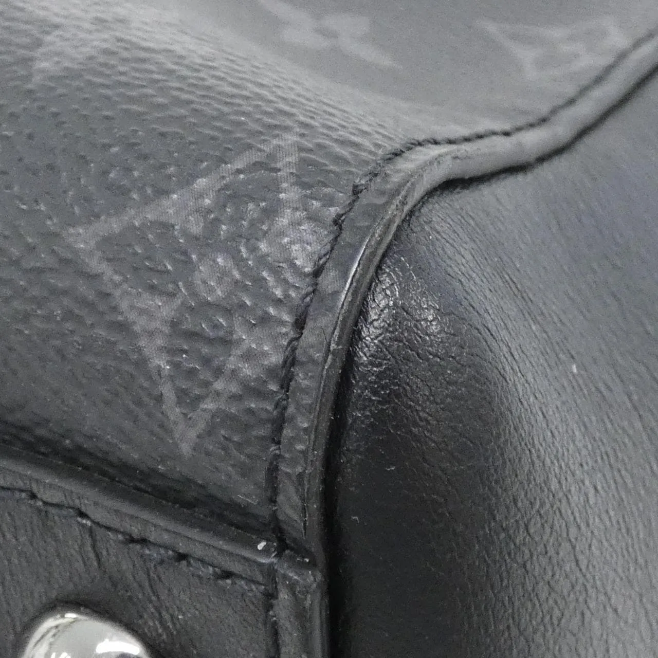 LOUIS VUITTON Eclipse M44733 Handbag Monogram Black Monogram Rank A - Thumbnail 2