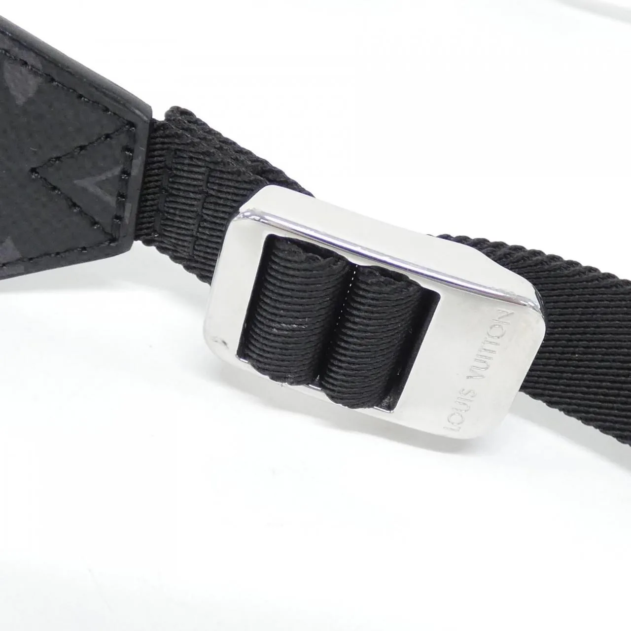 LOUIS VUITTON M30233 Shoulder Canvas 黑色 帆布 中古品A - 縮圖 6