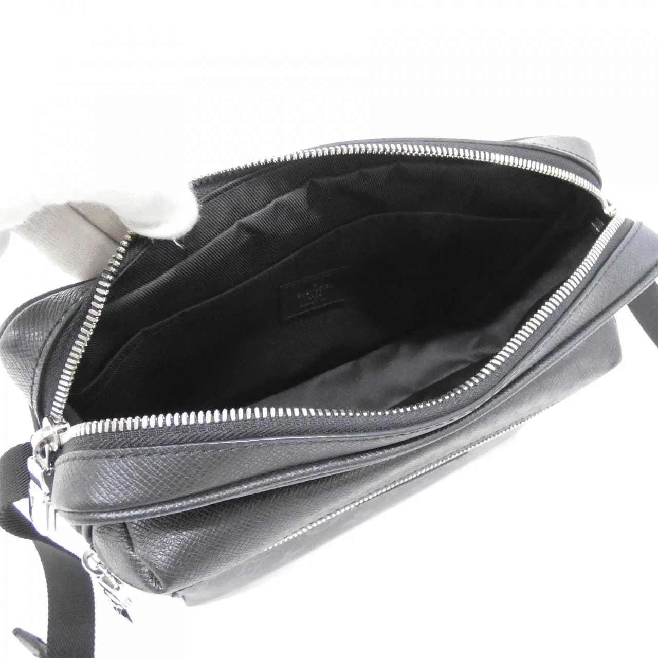 LOUIS VUITTON M30233 Shoulder Canvas 黑色 帆布 中古品A - 縮圖 7