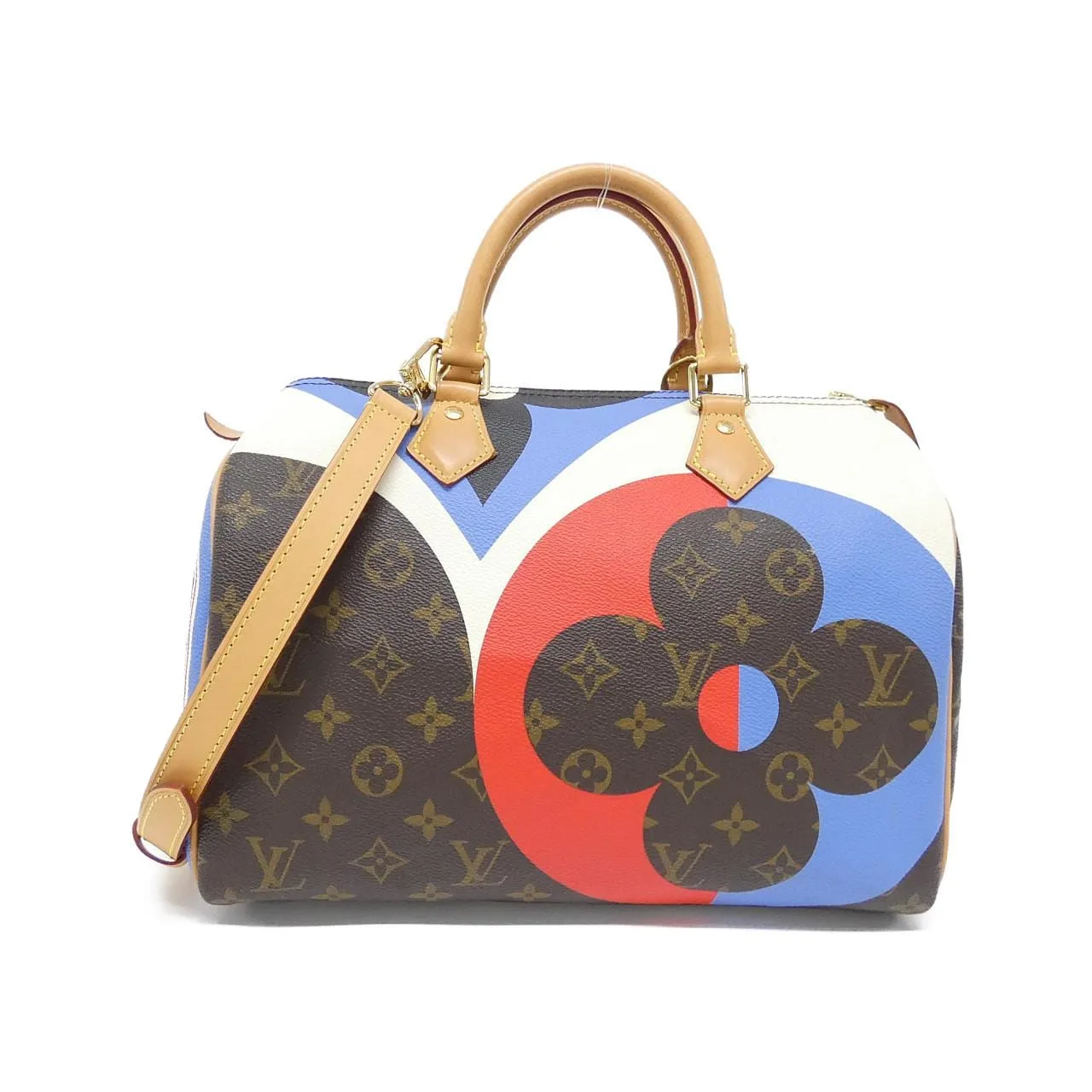 LOUIS VUITTON Speedy M57451 Boston Monogram Black