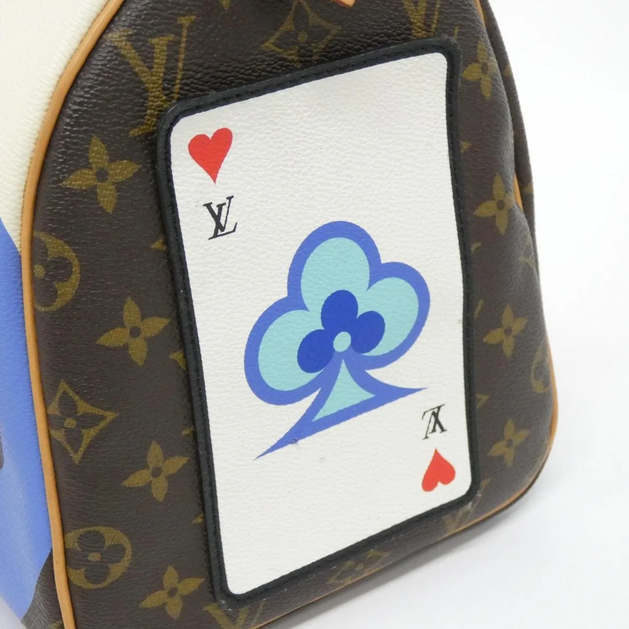 LOUIS VUITTON Speedy M57451 Boston Monogram 黑色 Monogram 中古品A - 縮圖 4