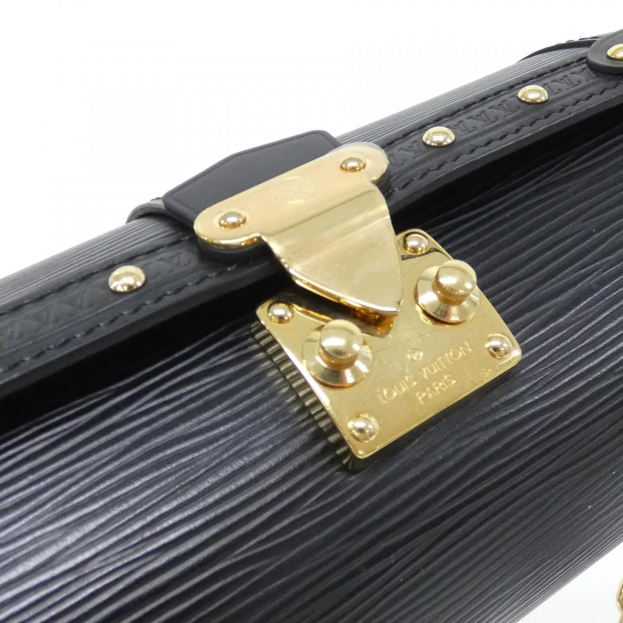 LOUIS VUITTON Papillon M58655 Shoulder Epi Black Epi Rank A - Thumbnail 4