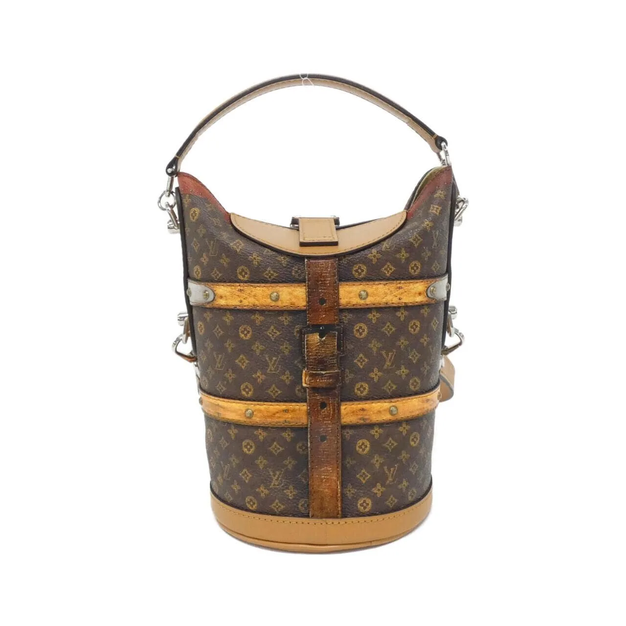 LOUIS VUITTON M52276 Handbag Monogram 黑色 Monogram 中古品A - 縮圖 2
