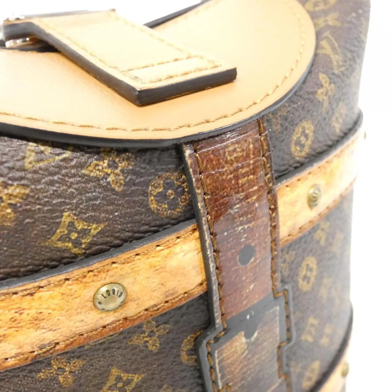 LOUIS VUITTON M52276 Handbag Monogram 黑色 Monogram 中古品A - 縮圖 4