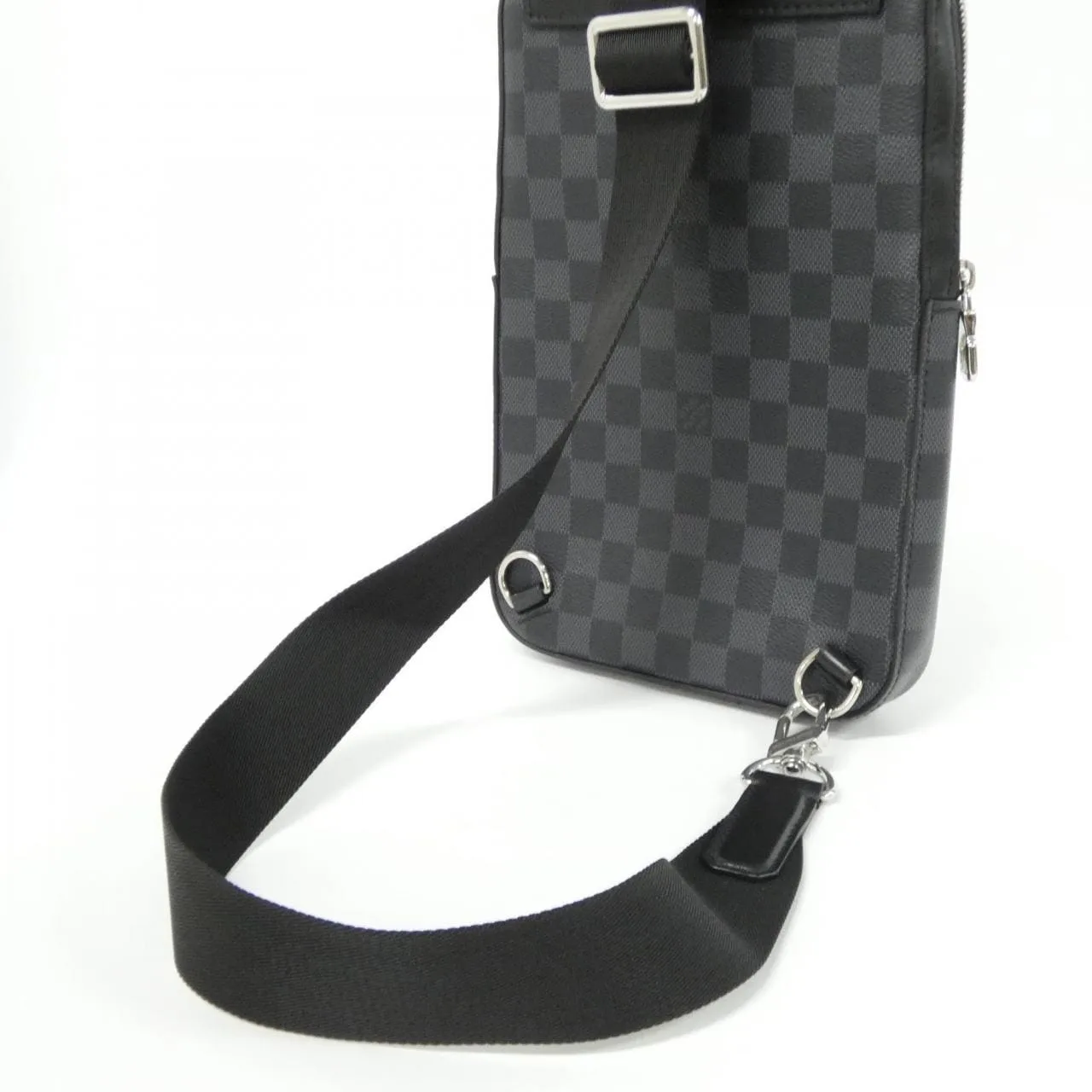 LOUIS VUITTON Avenue N45302 Shoulder Damier 黑色 Damier 中古品A - 縮圖 9