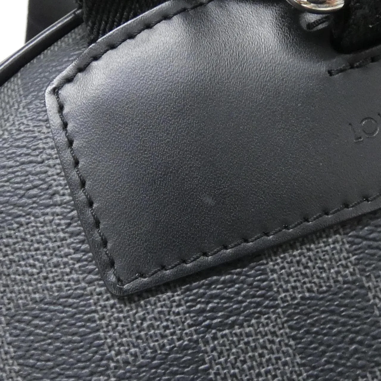 LOUIS VUITTON N41473 Backpack Damier 黑色 Damier 中古品A - 縮圖 4