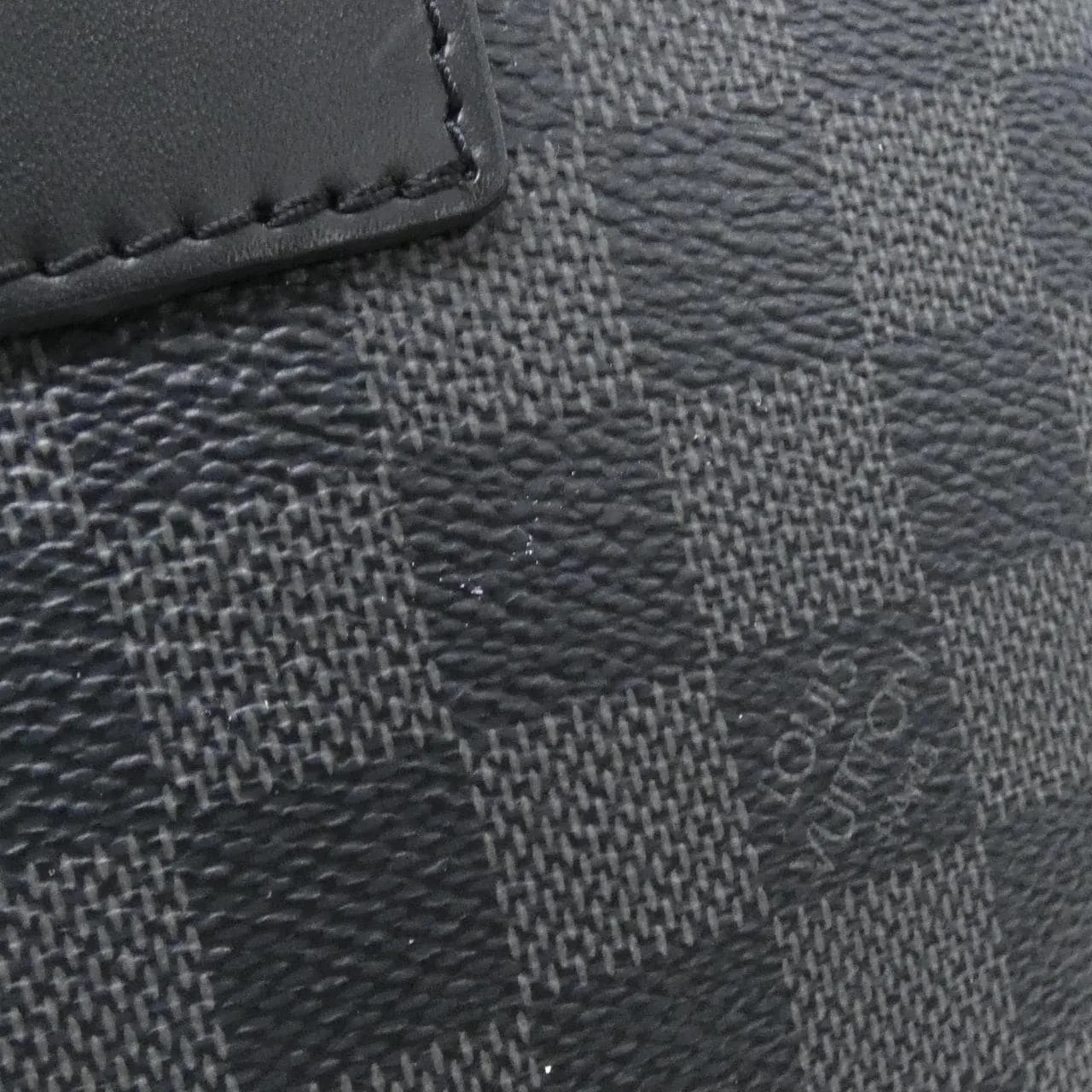 LOUIS VUITTON N41473 Backpack Damier 黑色 Damier 中古品A - 縮圖 5