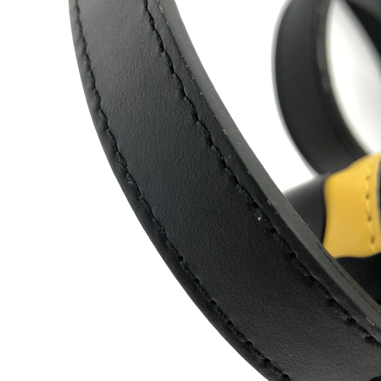 LOUIS VUITTON Soft Trunk M83558 Shoulder 黃色 中古品A - 縮圖 4