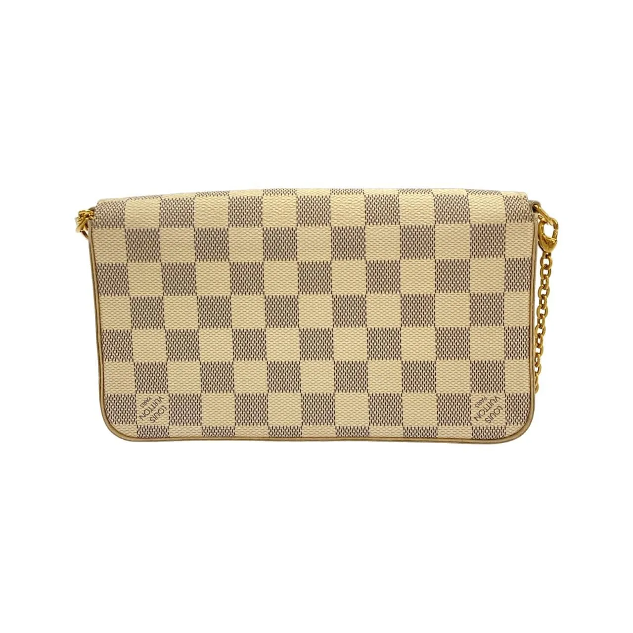 LOUIS VUITTON Pochette N63106 Shoulder Damier Black Damier Rank A - Thumbnail 2