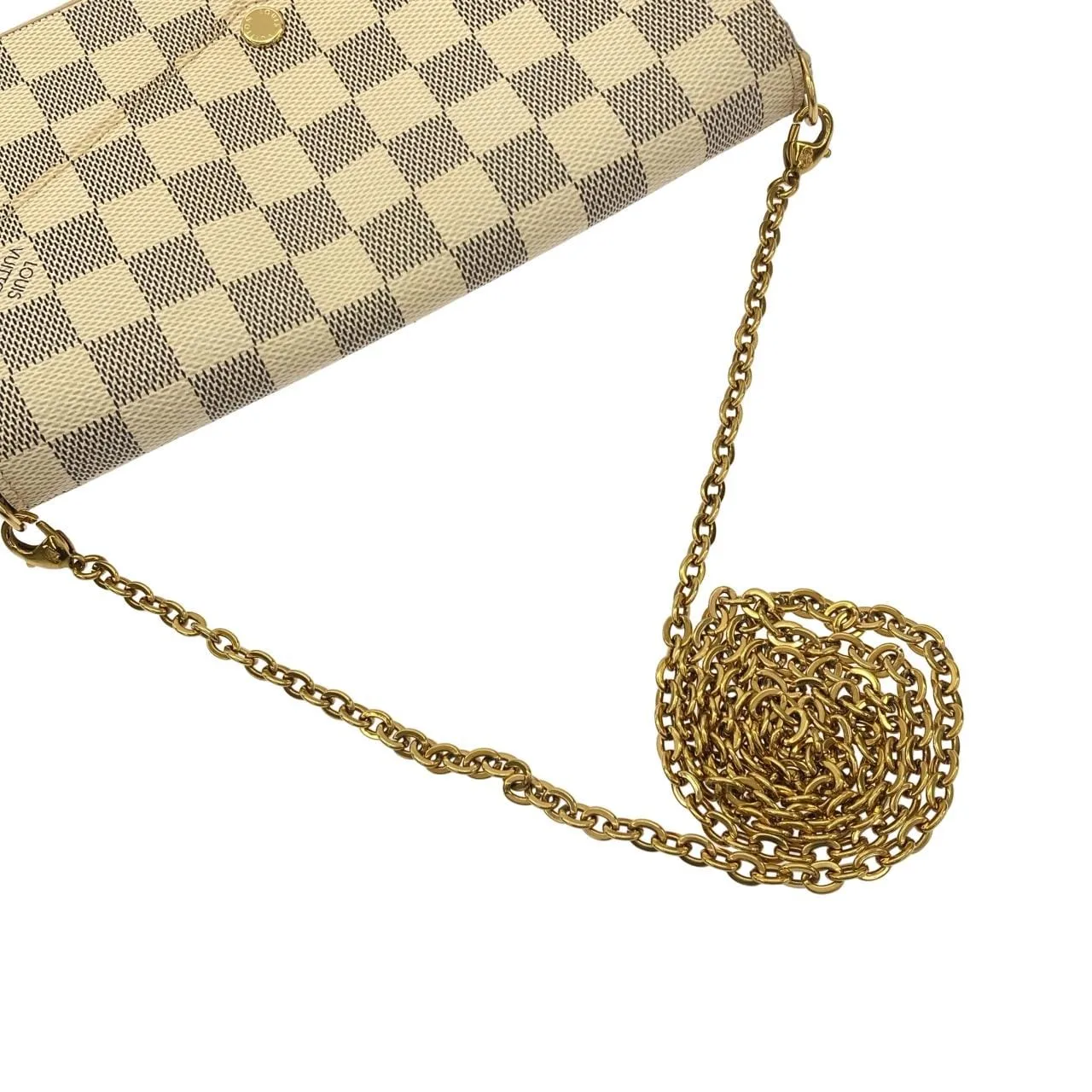 LOUIS VUITTON Pochette N63106 Shoulder Damier Black Damier Rank A - Thumbnail 4