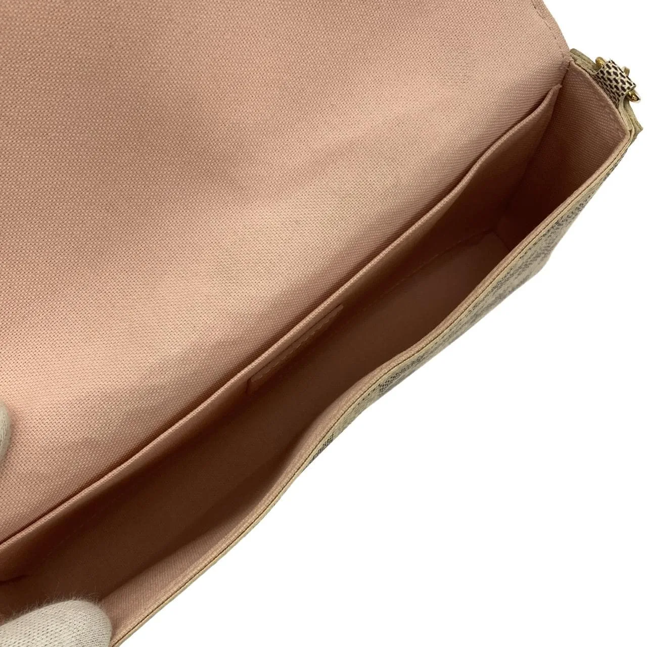 LOUIS VUITTON Pochette N63106 Shoulder Damier Black Damier Rank A - Thumbnail 7