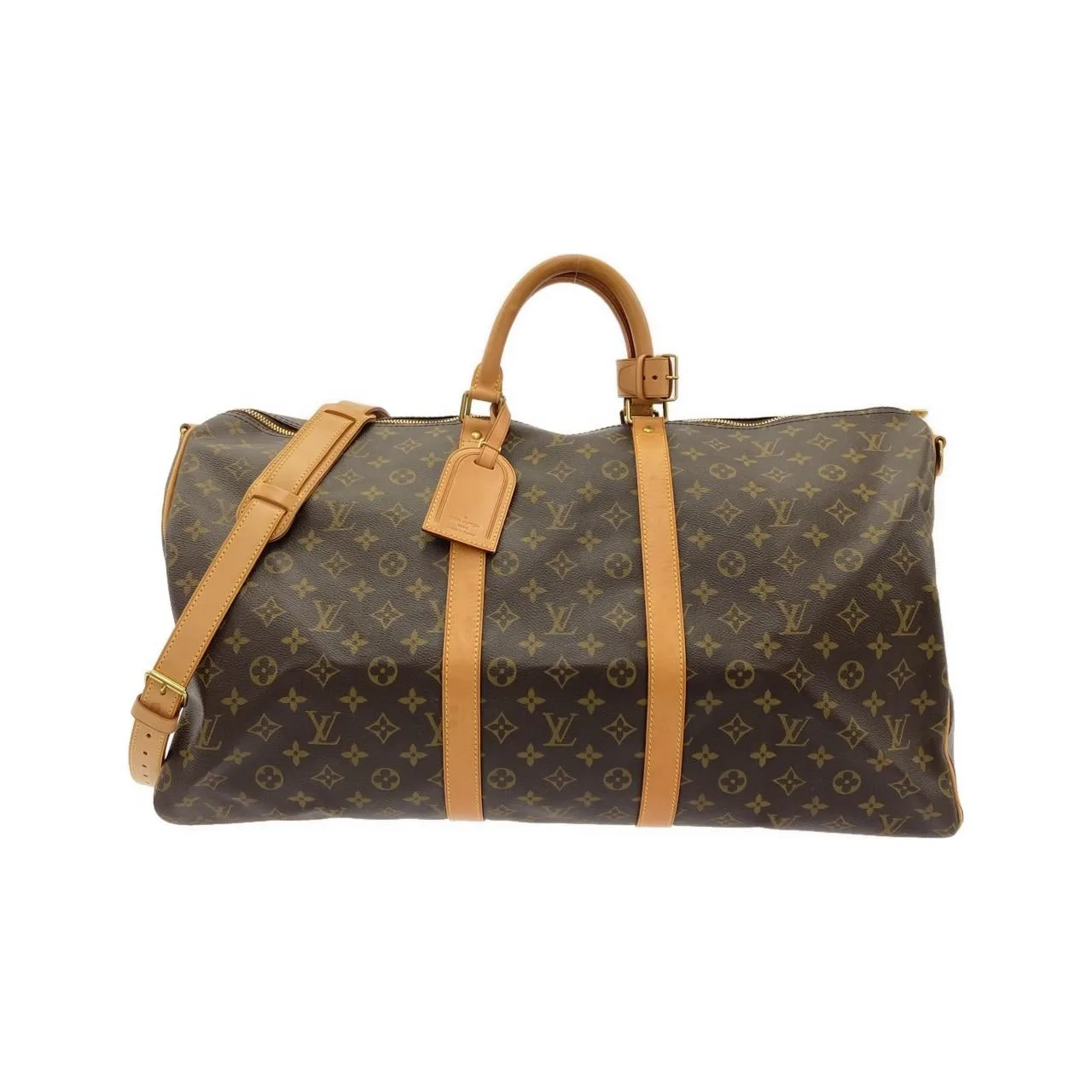 LOUIS VUITTON Keepall M41414 Boston Monogram Black
