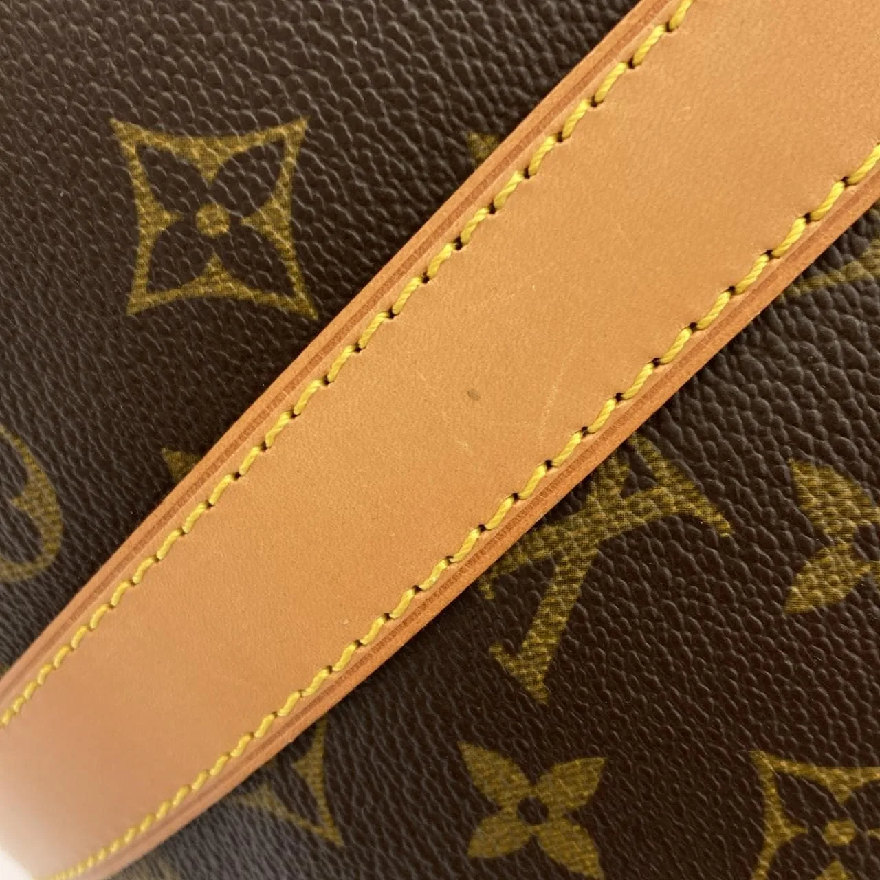 LOUIS VUITTON Keepall M41414 Boston Monogram 黑色 Monogram 中古品A - 縮圖 3