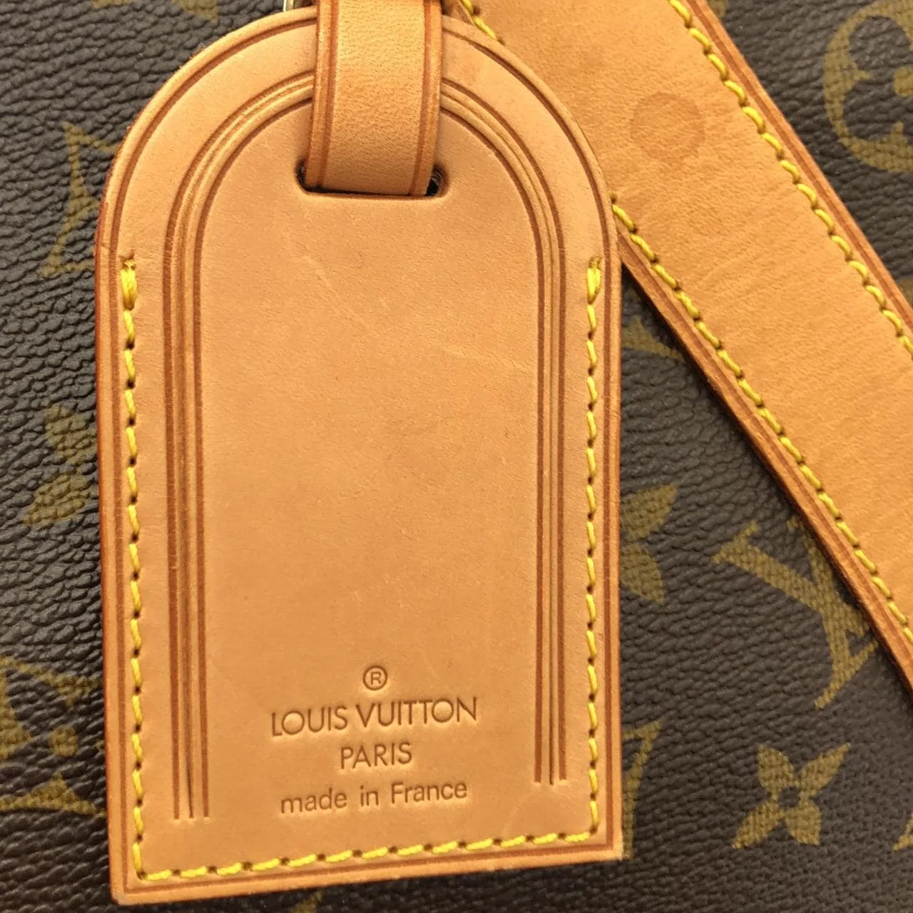 LOUIS VUITTON Keepall M41414 Boston Monogram 黑色 Monogram 中古品A - 縮圖 6