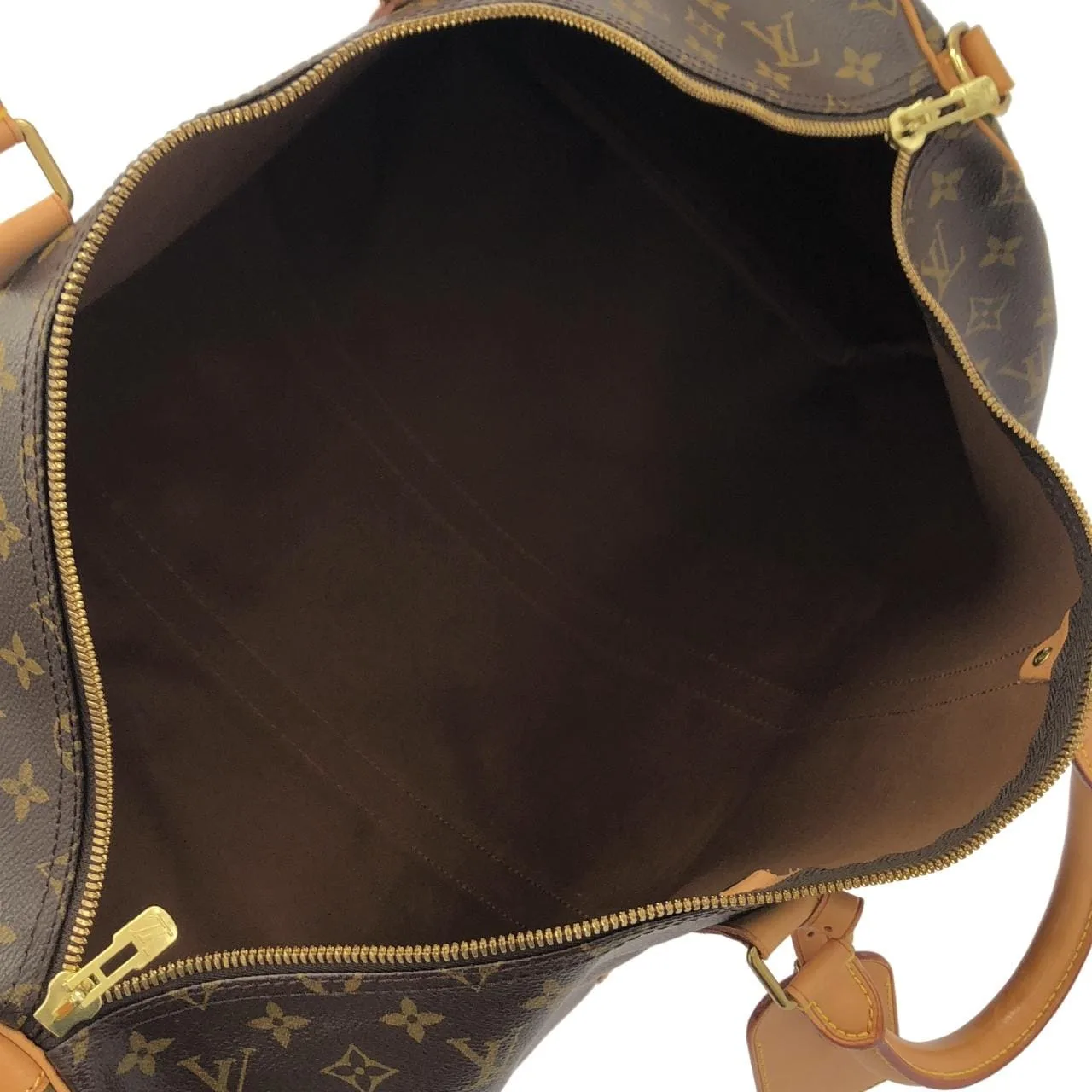 LOUIS VUITTON Keepall M41414 Boston Monogram 黑色 Monogram 中古品A - 縮圖 10