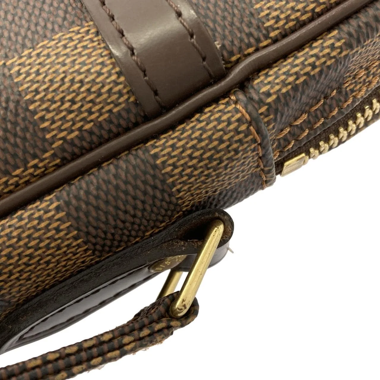 LOUIS VUITTON N48061 Shoulder Damier 黑色 Damier 中古品A - 縮圖 5