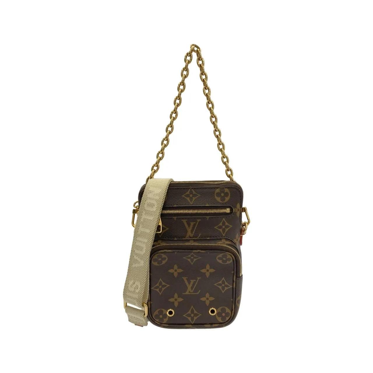 LOUIS VUITTON M80746 Shoulder Monogram Black