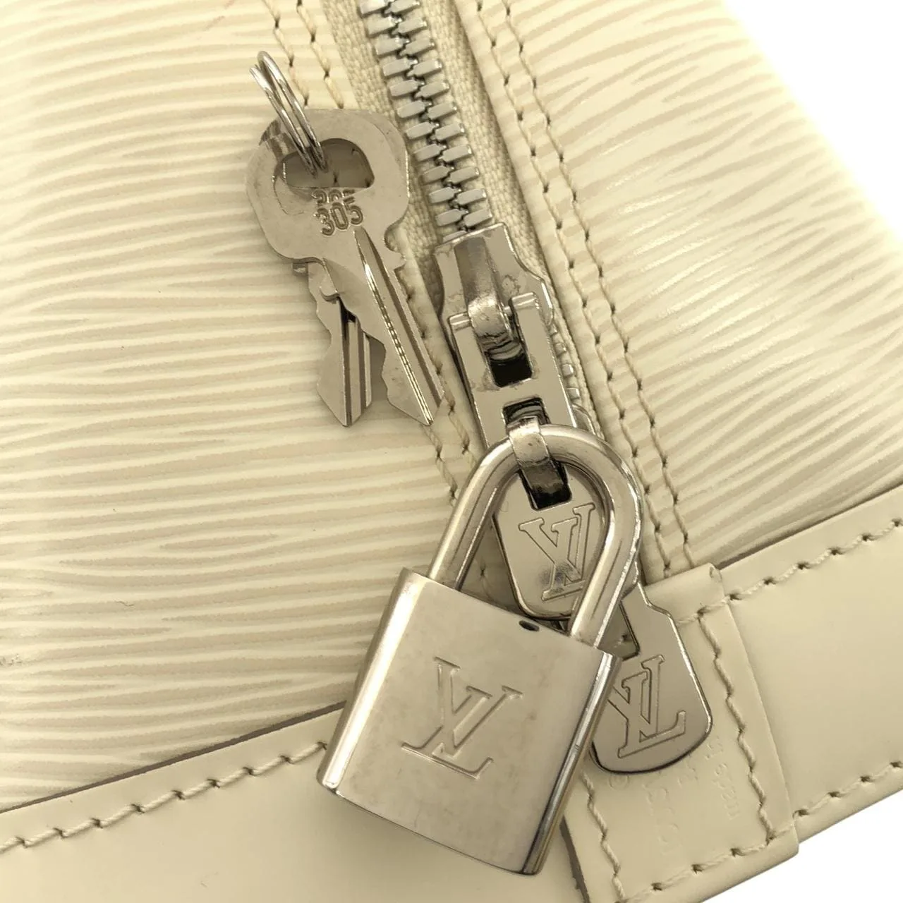 LOUIS VUITTON Alma M5280J Handbag Epi Black Epi Rank A - Thumbnail 7