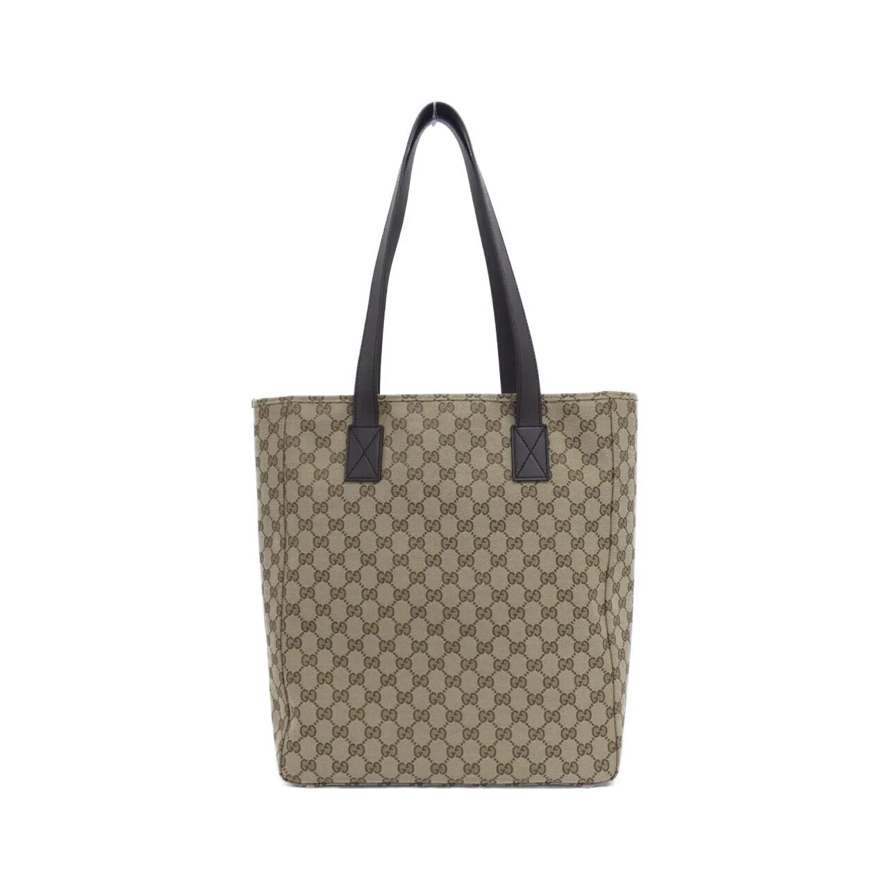 GUCCI 834796 FAEPS Tote Canvas 黑色 帆布 中古品A - 縮圖 2