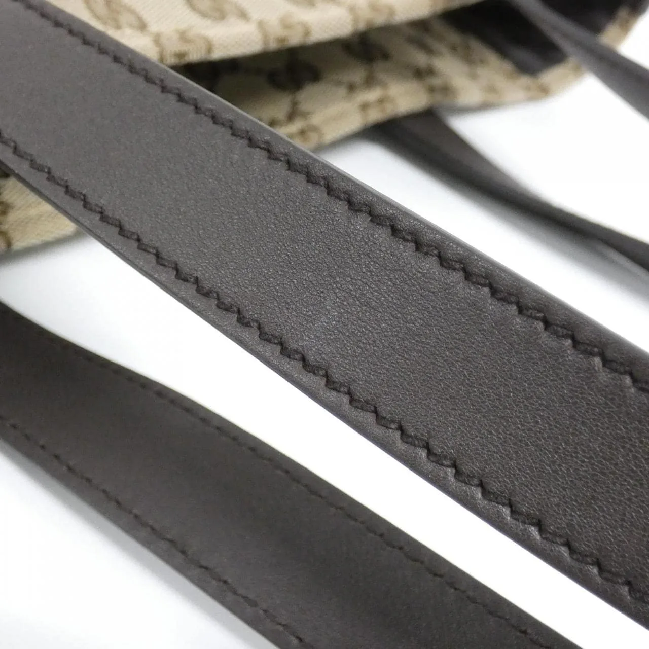 GUCCI 834796 FAEPS Tote Canvas 黑色 帆布 中古品A - 縮圖 6