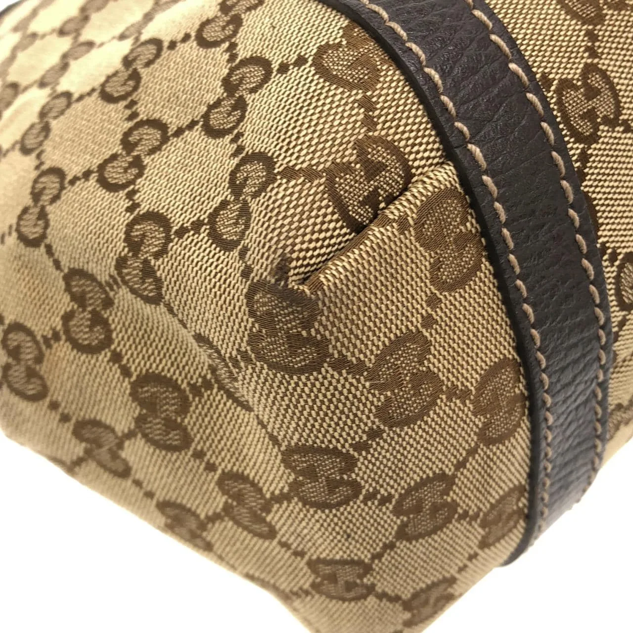 GUCCI 364836 Handbag Canvas Beige Canvas Rank A - Thumbnail 3