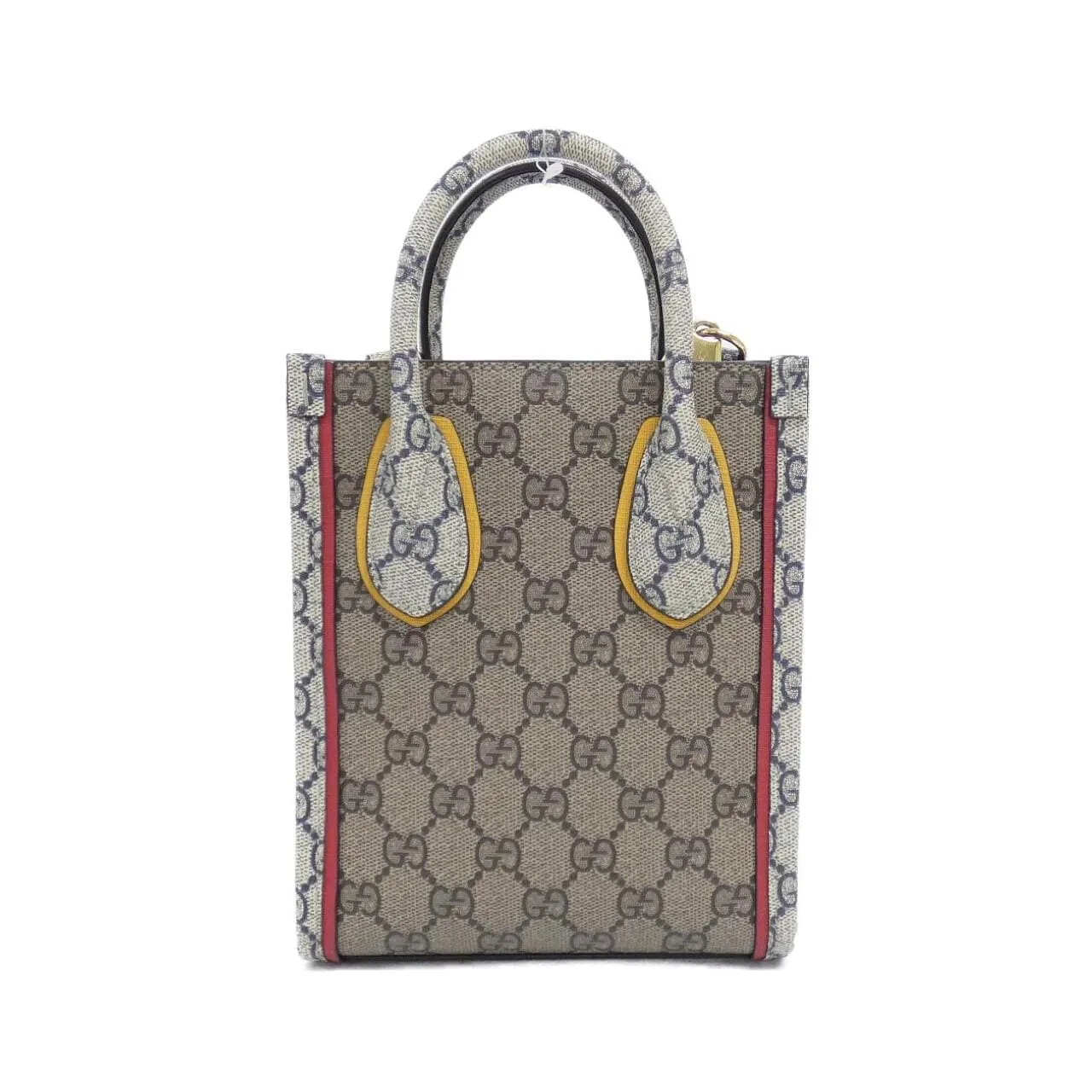 GUCCI 699406 FAAWA Handbag Canvas 米色 帆布 中古品A - 縮圖 2