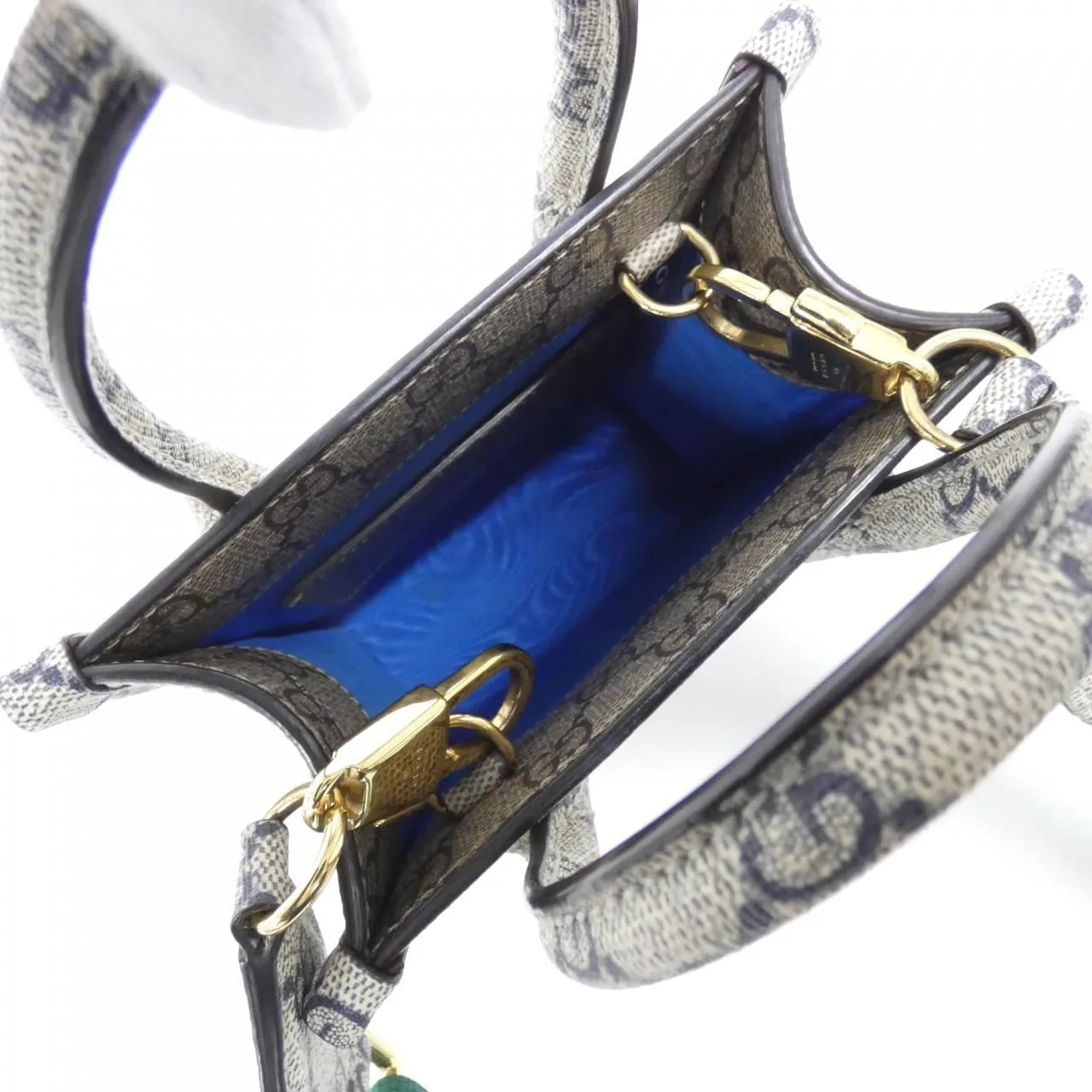 GUCCI 699406 FAAWA Handbag Canvas 米色 帆布 中古品A - 縮圖 9