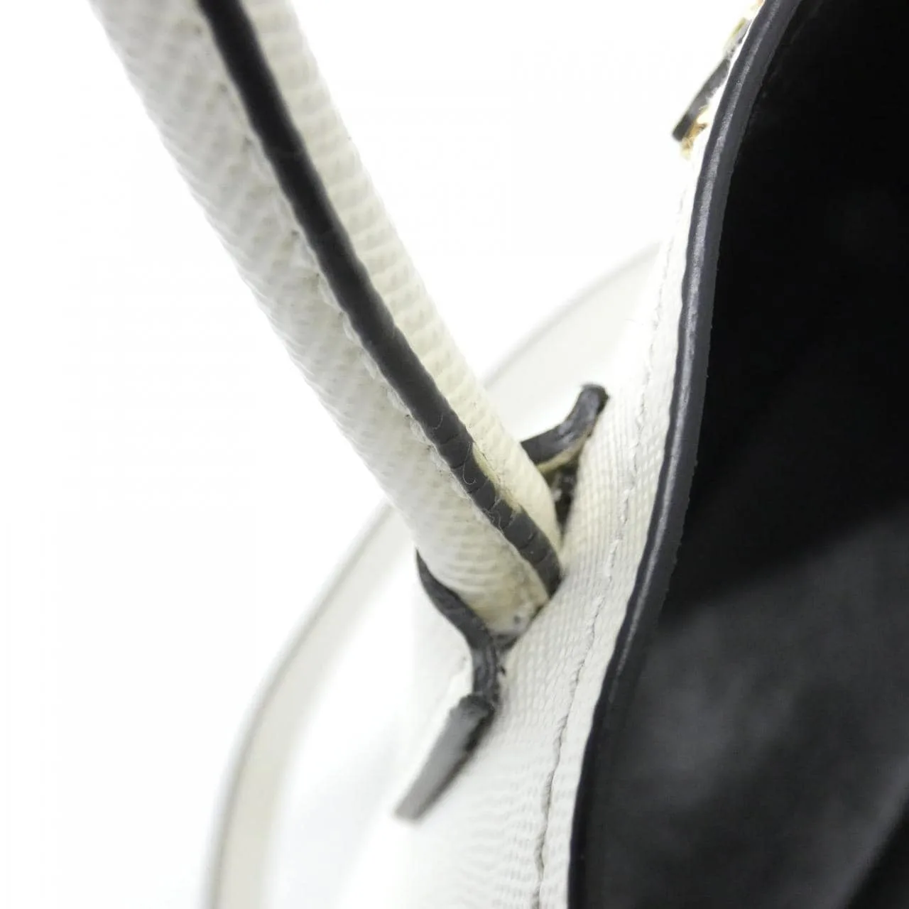 PRADA 1BG443 Handbag Black Rank A - Thumbnail 7