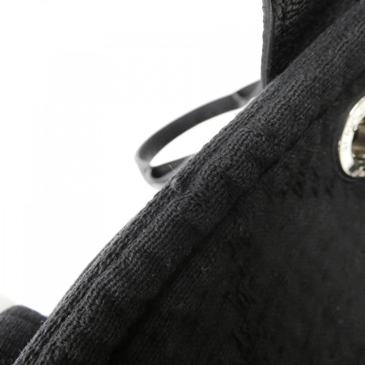 CHANEL 57180 Handbag Canvas 黑色 帆布 中古品A - 縮圖 6