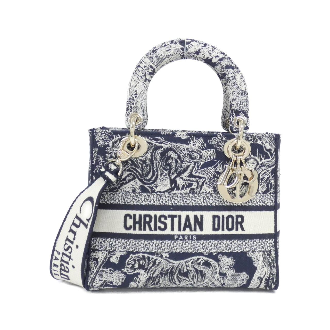 DIOR Lady Dior M0565ORGO Handbag Canvas