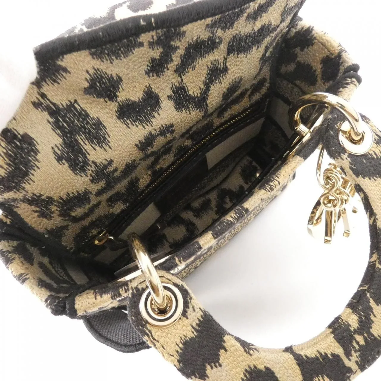 DIOR Lady Dior M0500ORHM Handbag Canvas