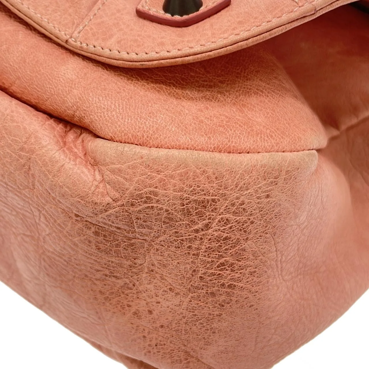 BALENCIAGA 246432 D94IT 肩背包 皮革 黑色 皮革 中古品B - 縮圖 3