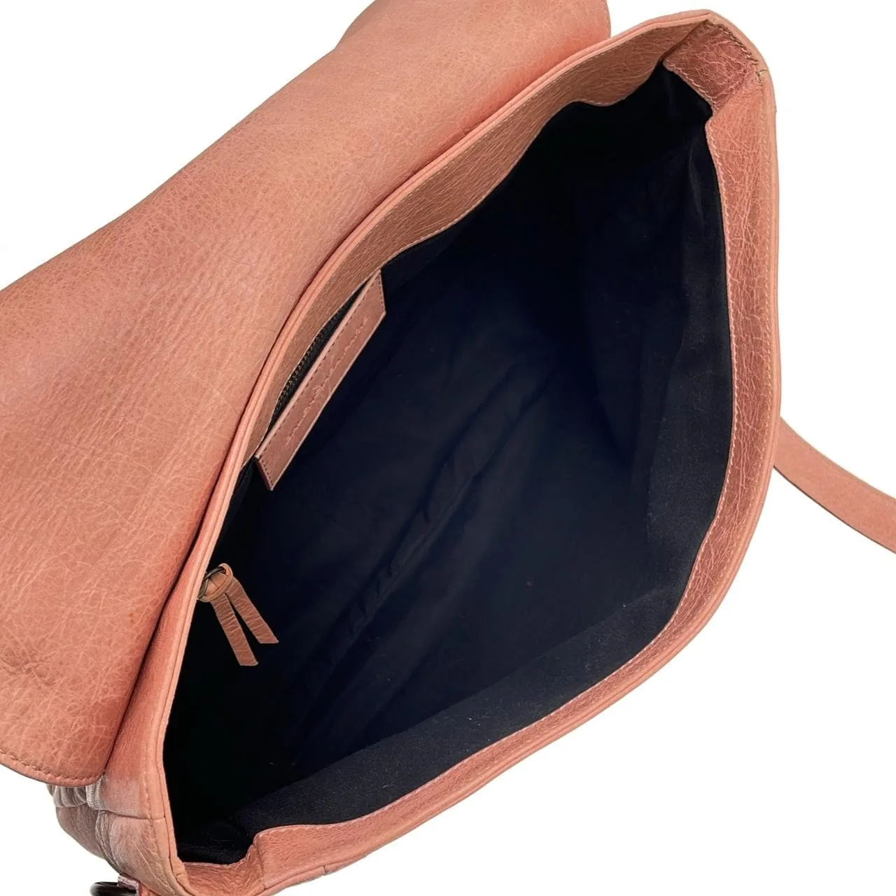 BALENCIAGA 246432 D94IT 肩背包 皮革 黑色 皮革 中古品B - 縮圖 8