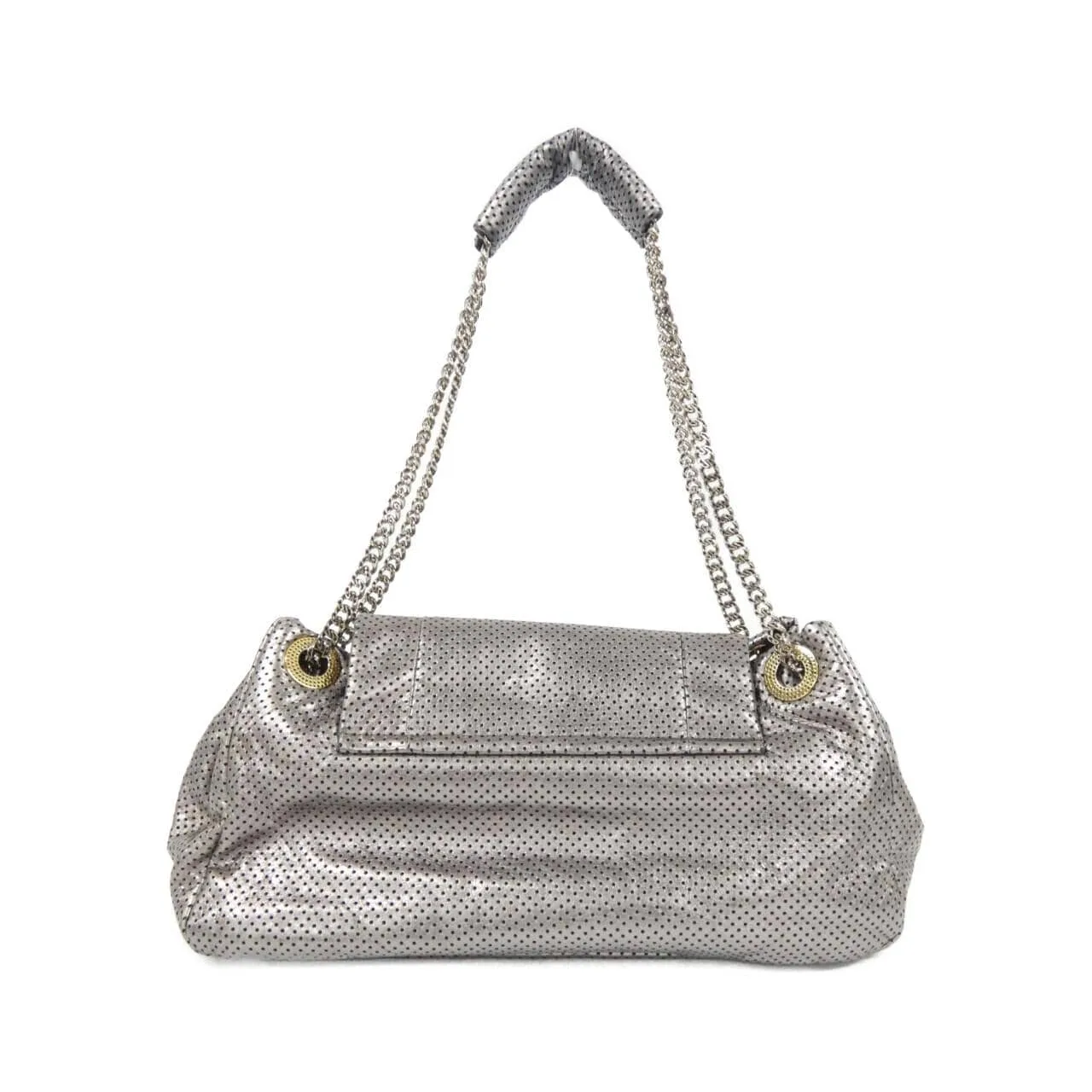 CHANEL Shoulder 銀色 中古品B - 縮圖 2