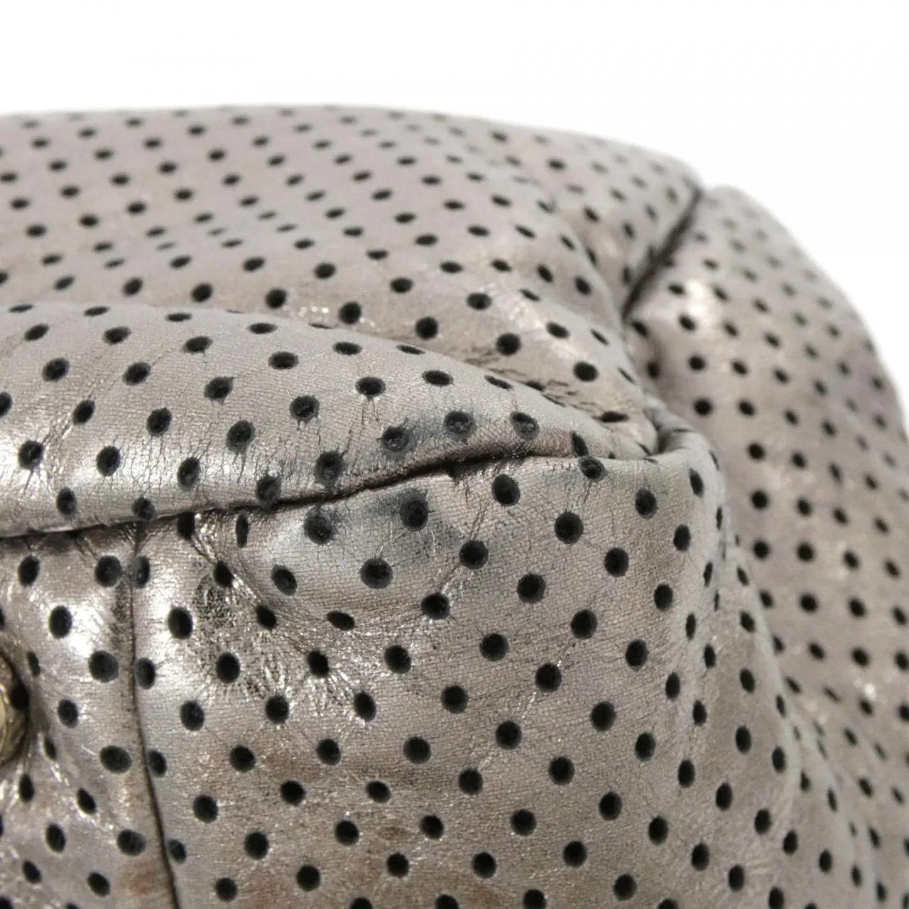 CHANEL Shoulder 銀色 中古品B - 縮圖 3