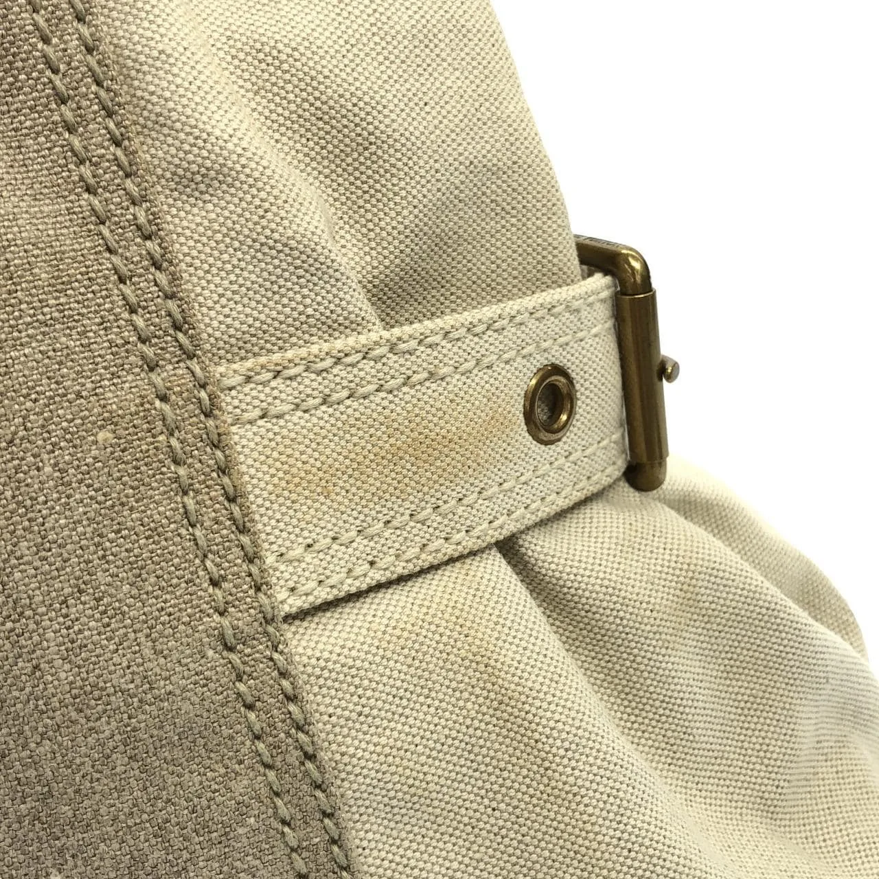 LOUIS VUITTON M95110 手提包 帆布 黃色 帆布 中古品B - 縮圖 5