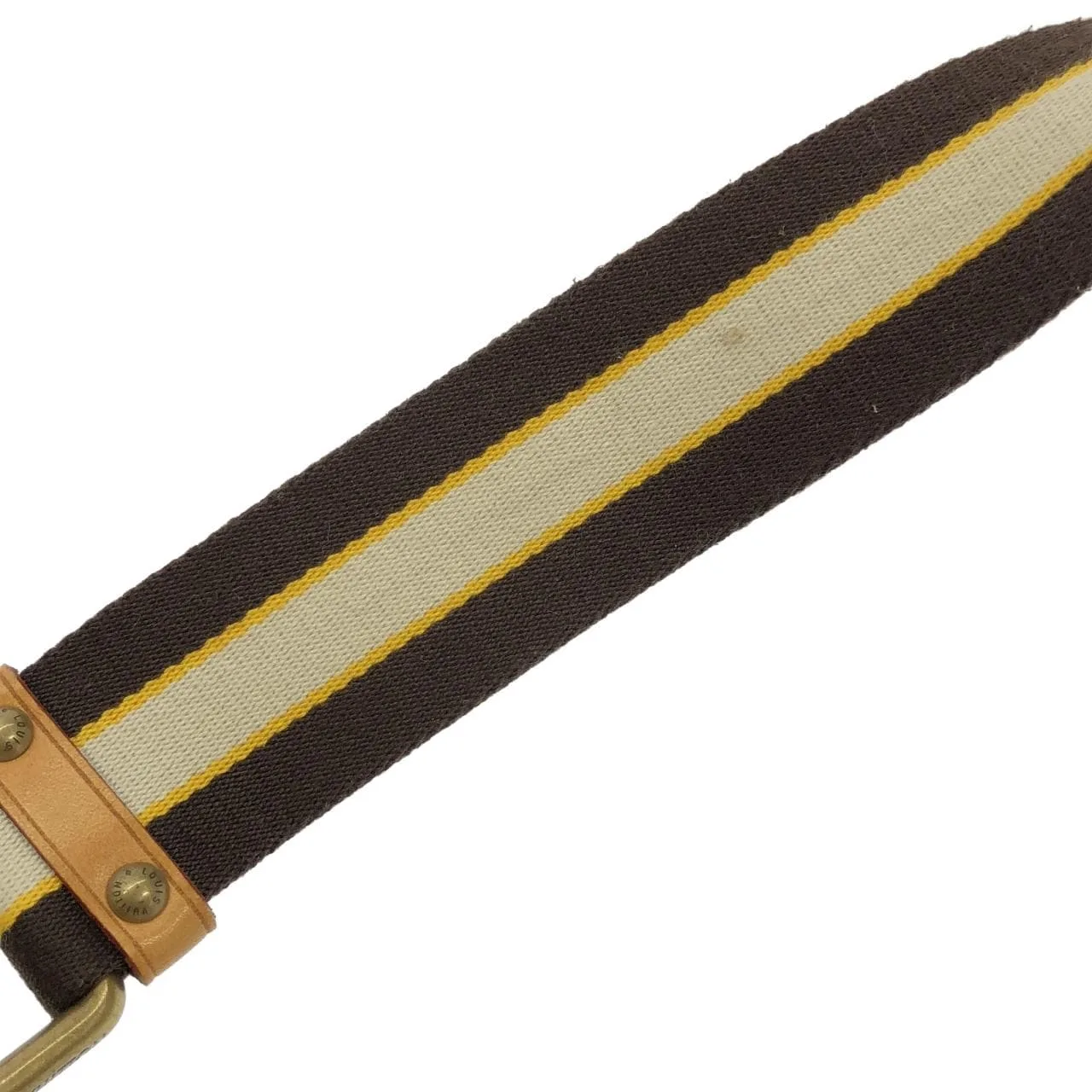 LOUIS VUITTON M95110 手提包 帆布 黃色 帆布 中古品B - 縮圖 7