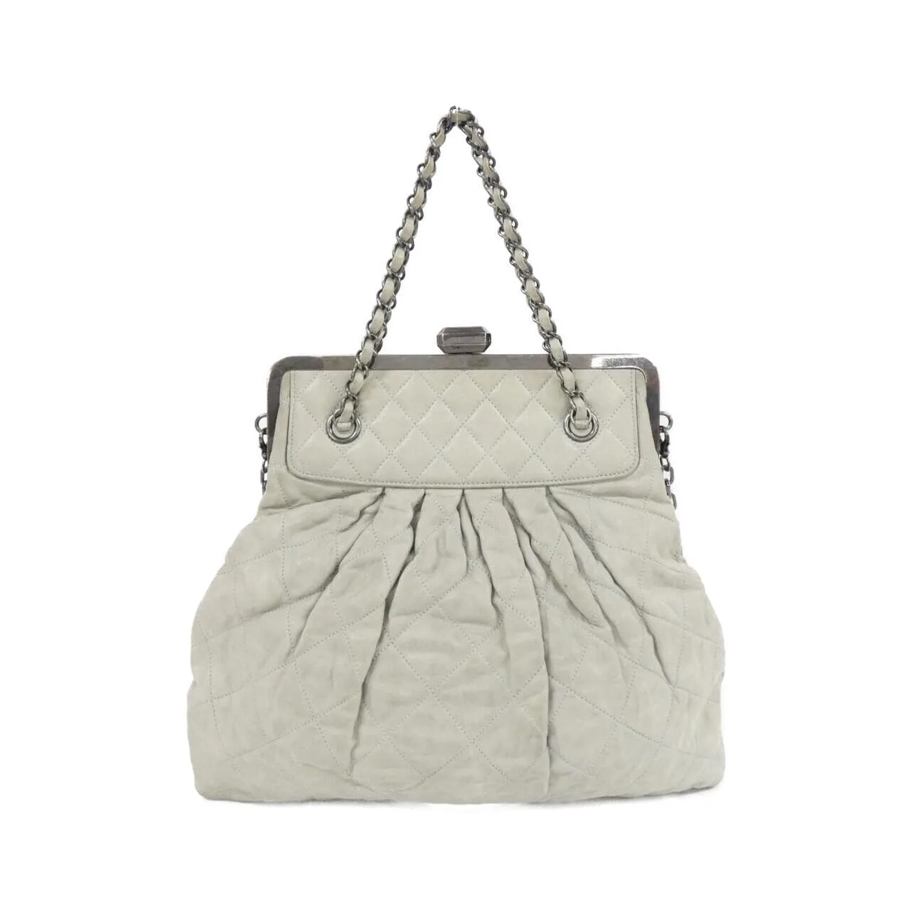 CHANEL Handbag 灰色 中古品B - 縮圖 2