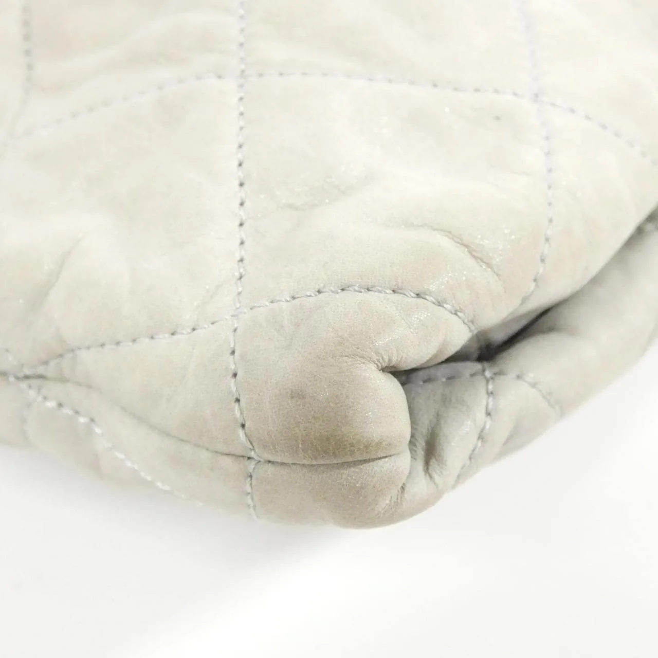 CHANEL Handbag 灰色 中古品B - 縮圖 3