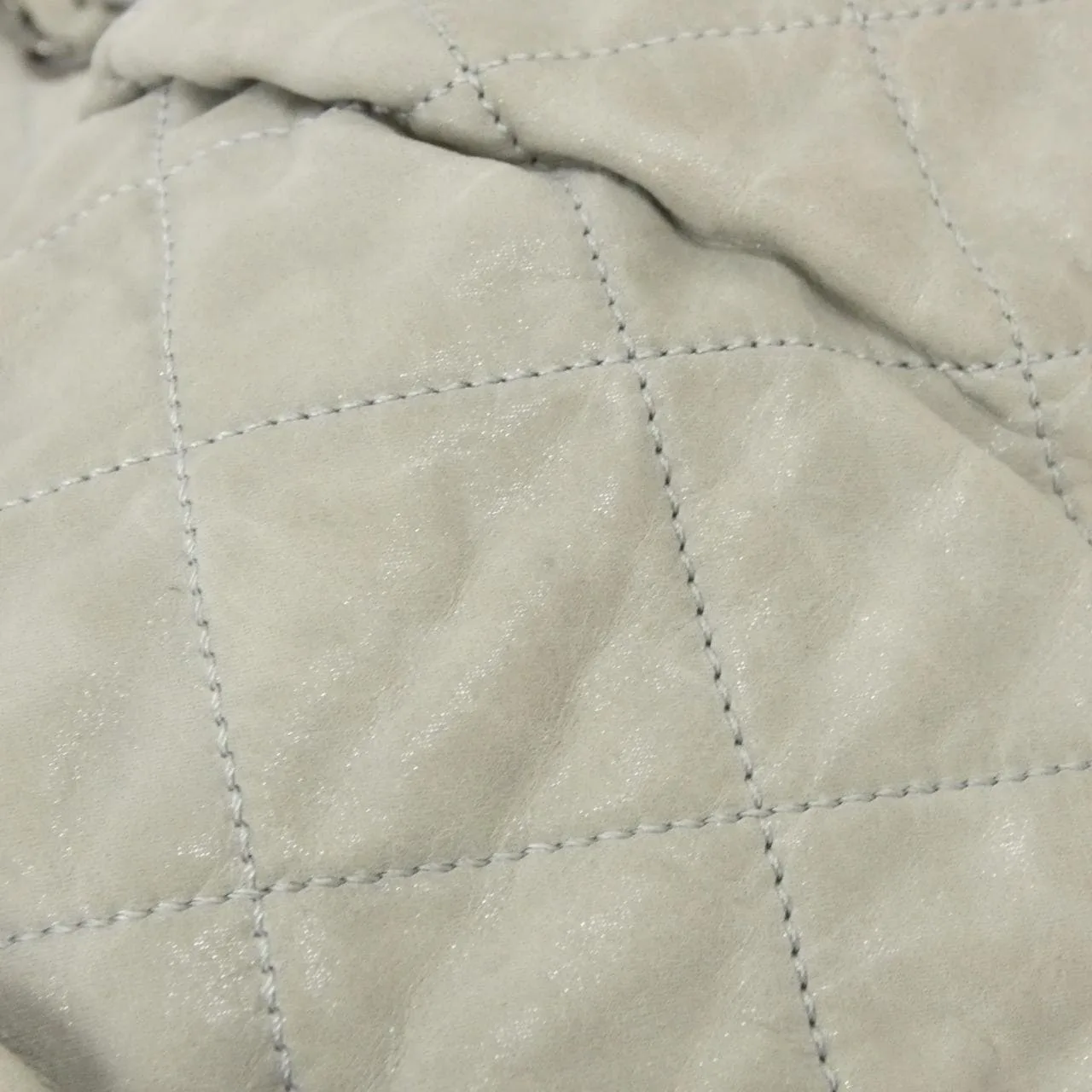 CHANEL Handbag 灰色 中古品B - 縮圖 4