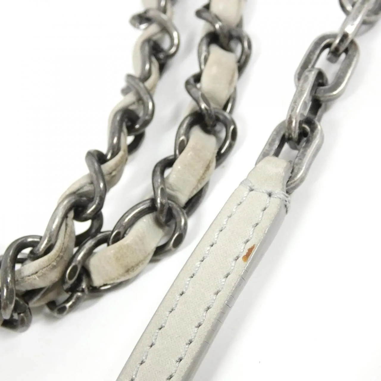 CHANEL Handbag 灰色 中古品B - 縮圖 8