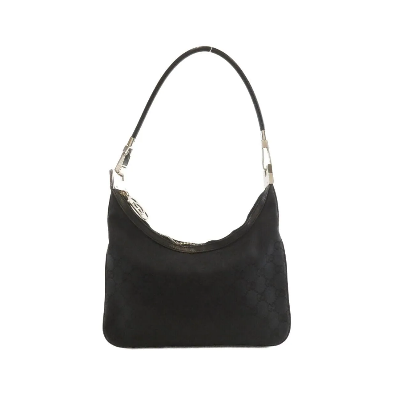 GUCCI 001 3812 Shoulder Canvas Black