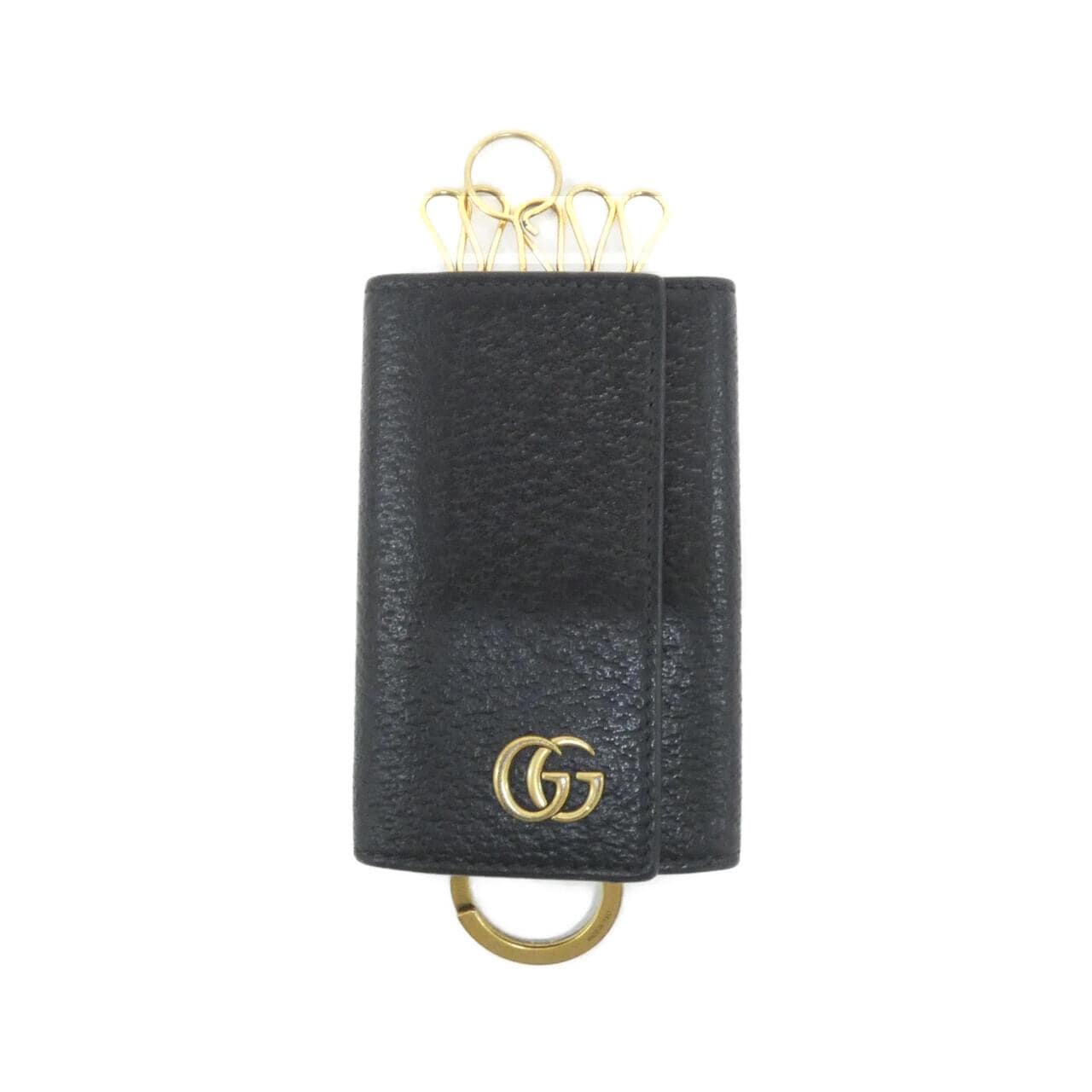 GUCCI 435305 DJ20T 鎖匙包 皮革