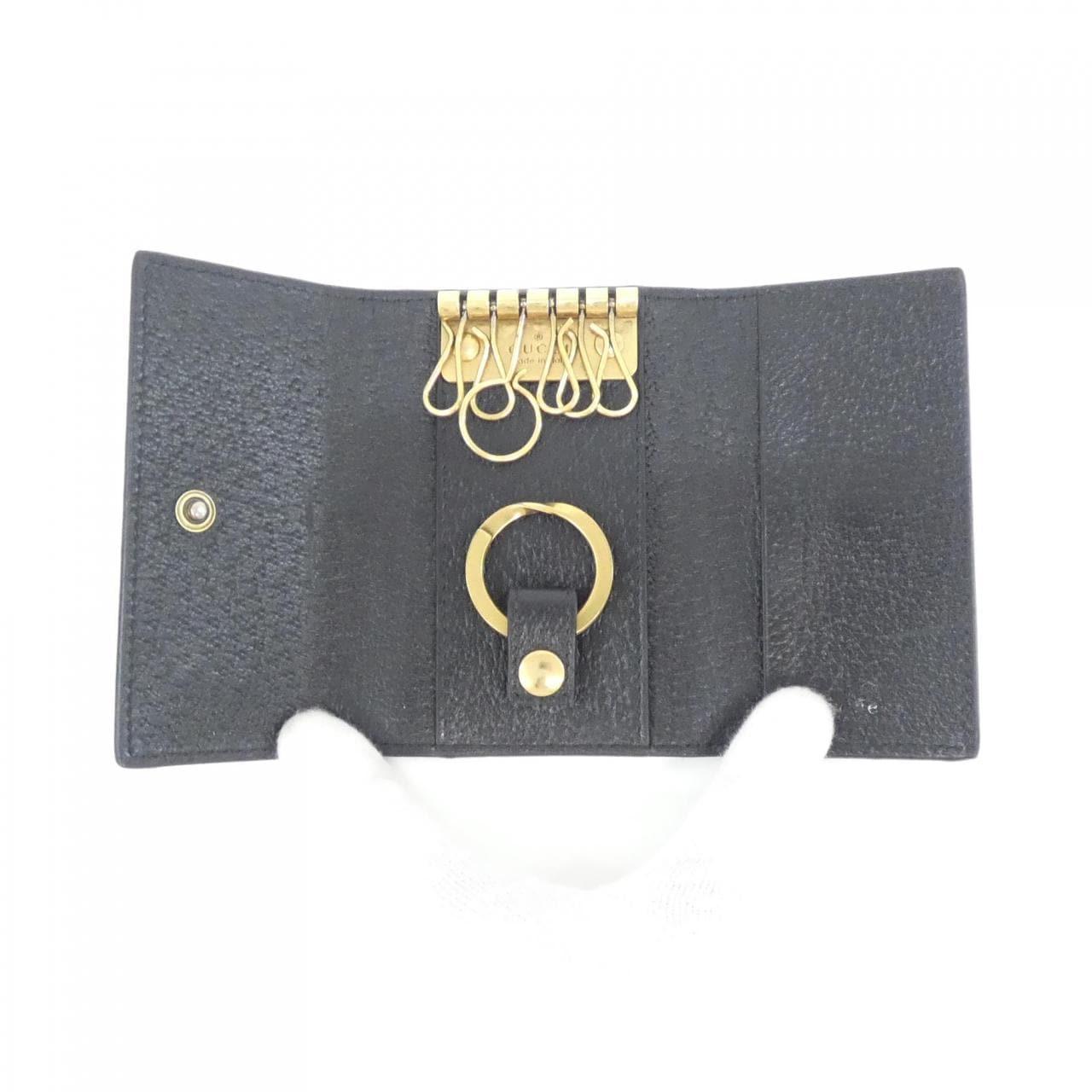 GUCCI 435305 DJ20T 鎖匙包 皮革 5