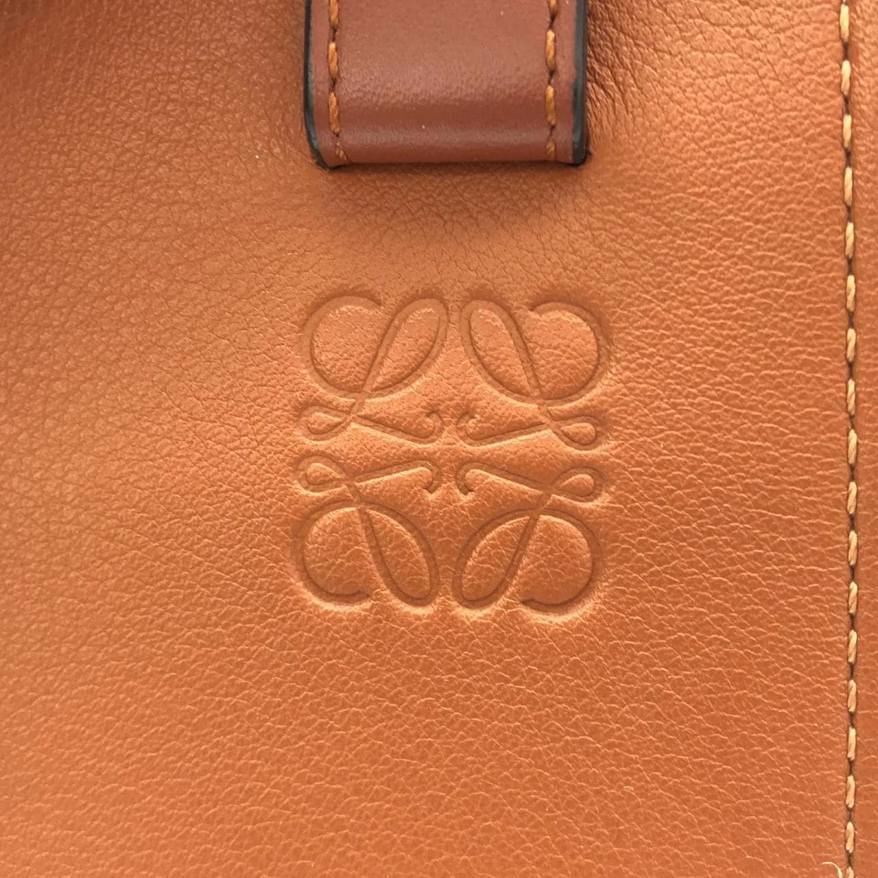 LOEWE Hammock 387 30WS35 Shoulder Black Rank A - Thumbnail 5