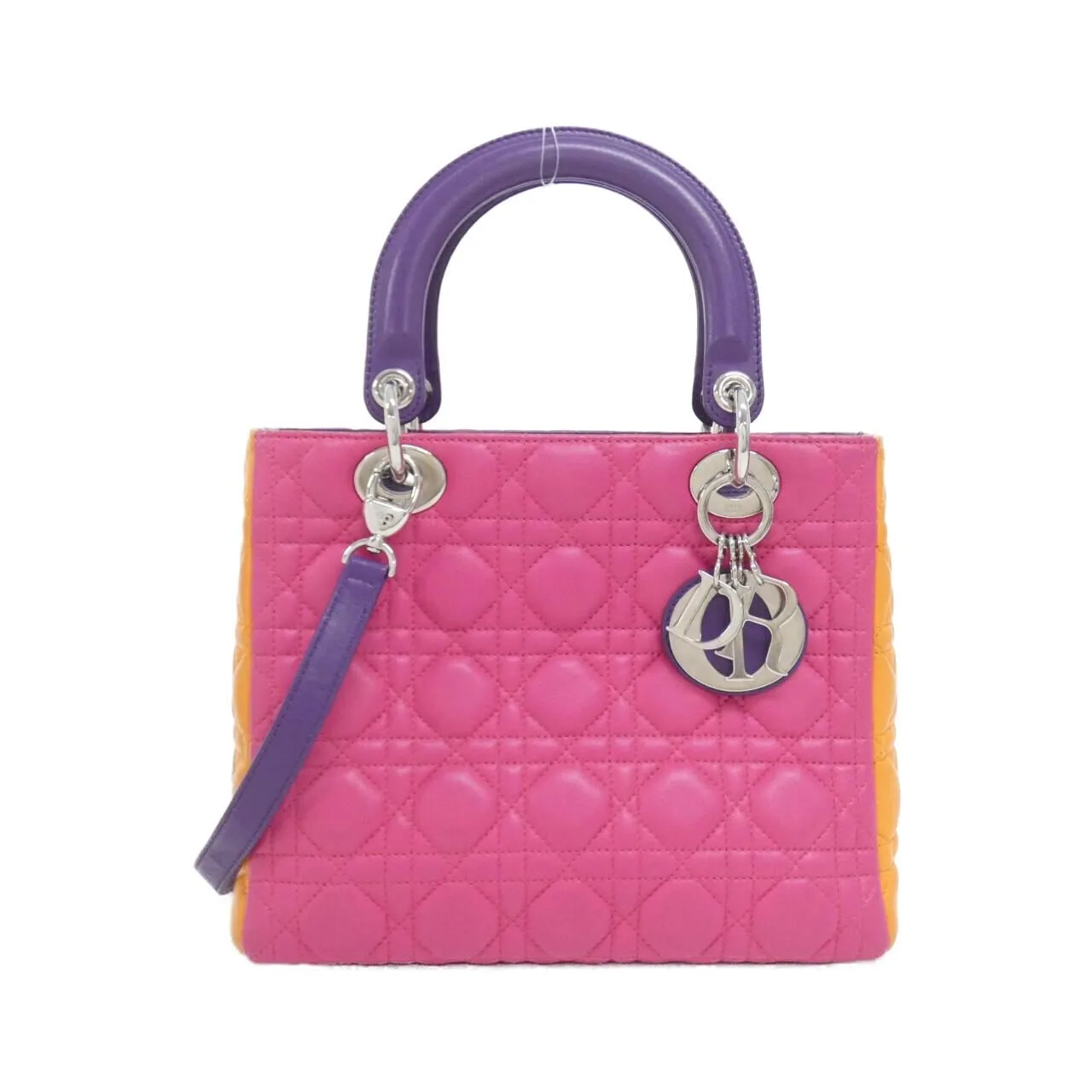 DIOR Lady Dior M0550PTRI 手提包 羊皮