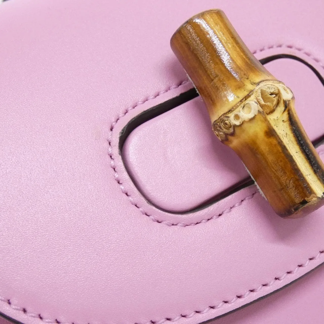 GUCCI 702106 UZY0T Handbag Leather 黑色 皮革 中古品A - 縮圖 5